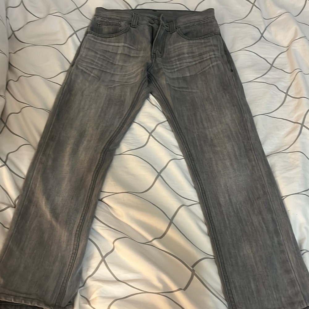 Skinny fit gray Levi’s jeans